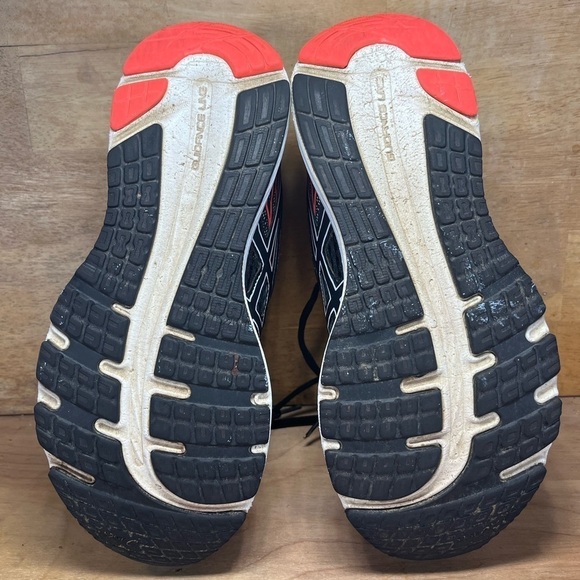 Asics Gel Cumulus 21 Womens Size 7 (5.5Y) Running Shoes Sneakers Black Green - Picture 7 of 8